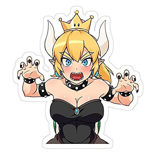 Amazon.com - Bowsette, Peach Bowser Decal Sticker - Sticker